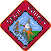 logo or seal for Cecil County, MD