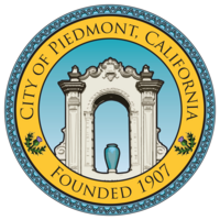 logo or seal for City of Piedmont, CA